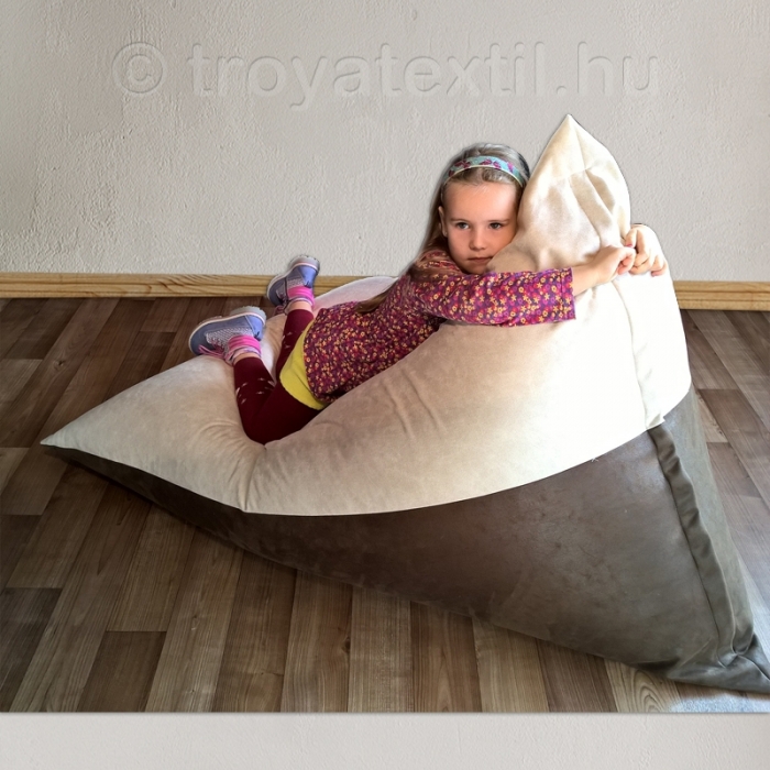 Babzsákfotel <br/>Bőrhatású bútorszövetből