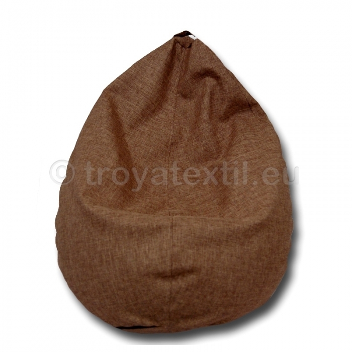 Babzsákfotel - textil <br/>M/L/XL - homok