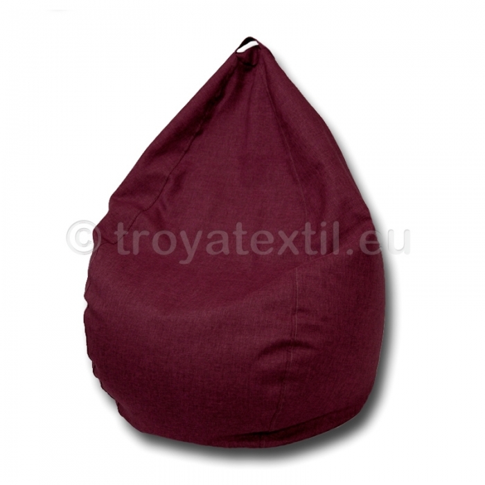 Babzsákfotel - textil <br/>M/L/XL - lila