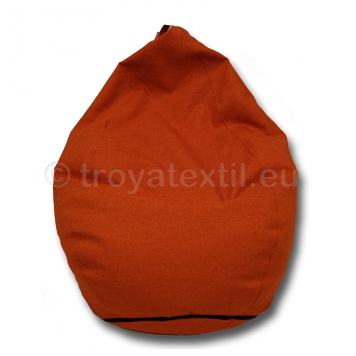 Babzsákfotel - textil <br/>M/L/XL - terra