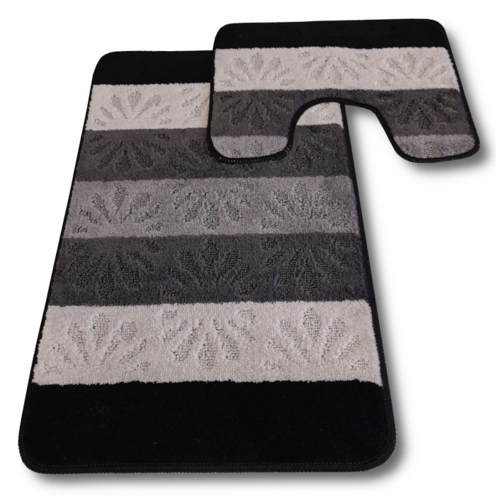 TROYA - 2 részes fürdőszoba szőnyeg szett 50x80 