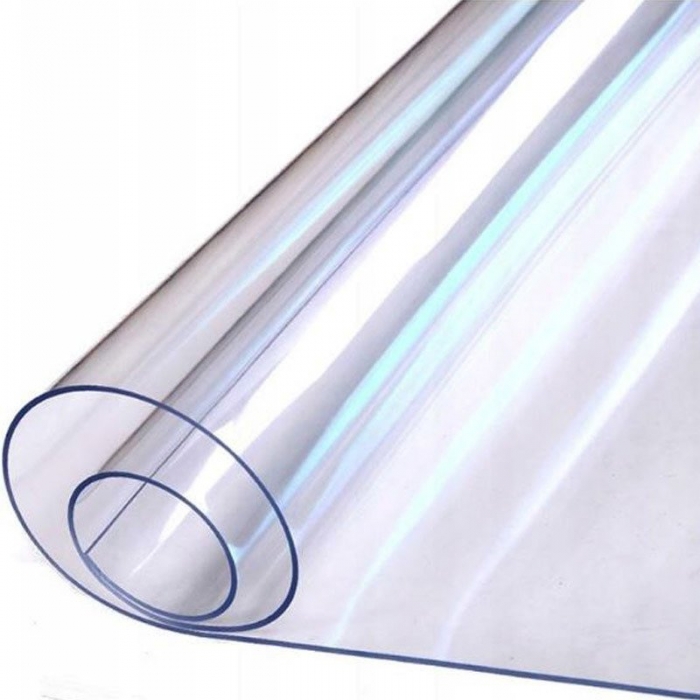 Átlátszó asztalterítő fólia <br/>1,2 mm vastag - 100 cm széles