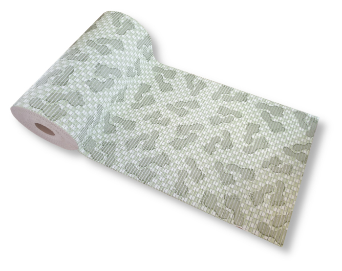 Aquamat fürdőszobai habszivacs <br/>Mintás - 65 cm széles