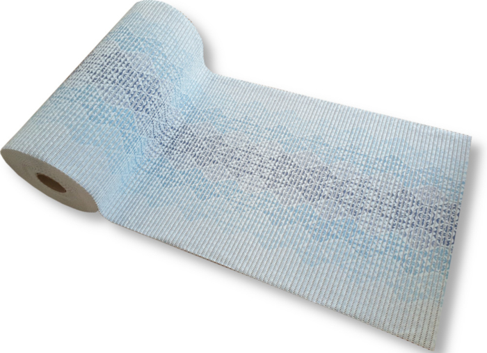 Aquamat fürdőszobai habszivacs <br/>Mintás - 65 cm széles