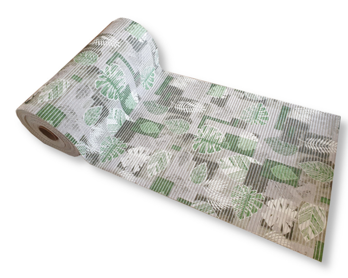 Aquamat fürdőszobai habszivacs <br/>Mintás - 65 cm széles