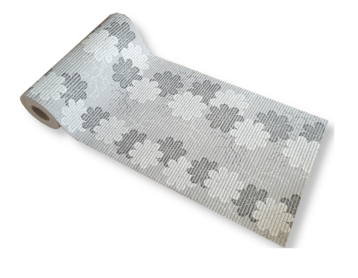 Aquamat fürdőszobai habszivacs <br/>Mintás - 65 cm széles