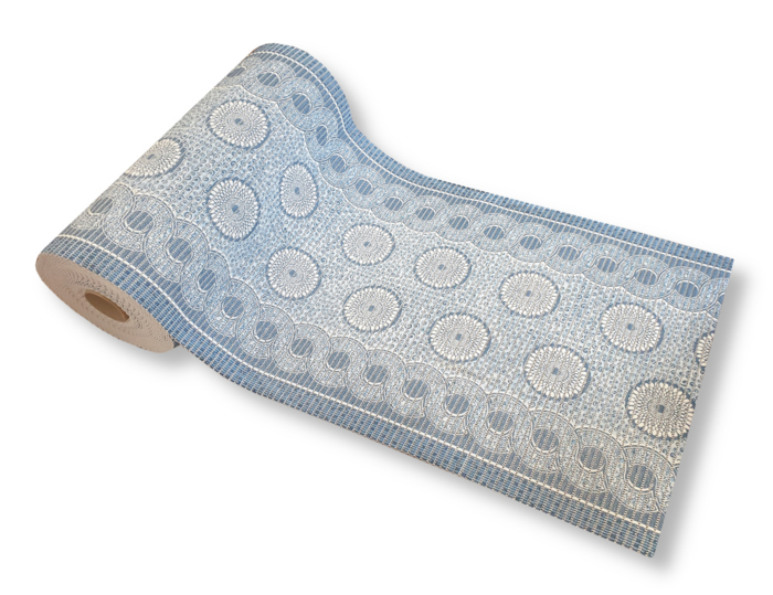 Aquamat fürdőszobai habszivacs <br/>Mintás - 65 cm széles