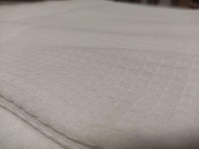 Szaunalepedő, Darázsmintás Waffle 100 % pamut