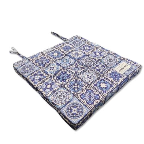 Ceramic 601 megkötős ülőpárna <br/>40x40x4 cm-Pamut  huzattal