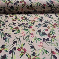 Oliva bogyó mintásletörölhető textil terítő - 2. termékkép