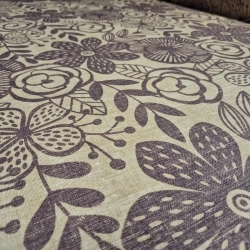 Koptatott virág mintásletörölhető textil terítő - 3. termékkép