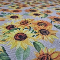 Napraforgó mintásletörölhető textil terítő - 4. termékkép