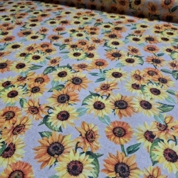 Napraforgó mintásletörölhető textil terítő - 3. termékkép