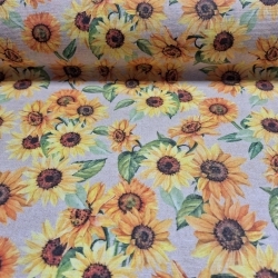 Napraforgó mintásletörölhető textil terítő - 2. termékkép