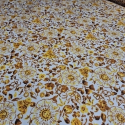 Sárga virág mintásletörölhető textil terítő - 3. termékkép