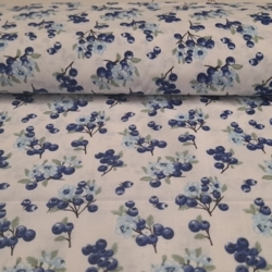 Áfonya mintás pamutvászon - 2. termékkép