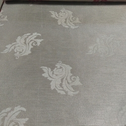 Acanthus mintás Lurex Kétoldalas textília - Ezüst - fehér mintás - 6. termékkép