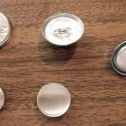Behúzható gomb alap fém - ø32/20mm - 2. termékkép