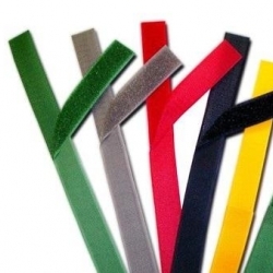 Piros varrható tépőzár 20mm, párban - 2. termékkép