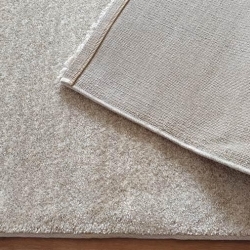 Egyszínű hosszúszálú bézs szőnyeg - 5. termékkép