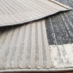 Kocka mintás szürke színű szőnyeg - 5. termékkép