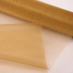 Arany színű dekor organza 47 cm széles, 10 méter - 2. termékkép