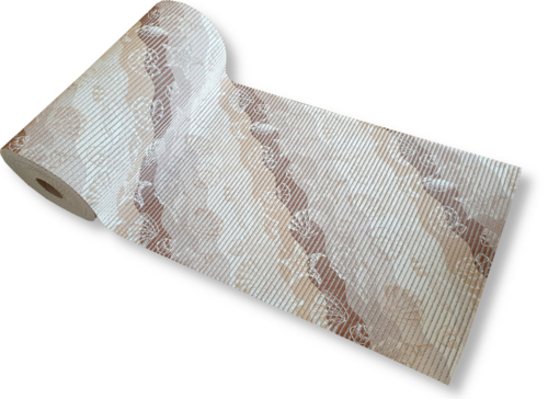 Aquamat fürdőszobai habszivacs <br/>Mintás - 65 cm széles