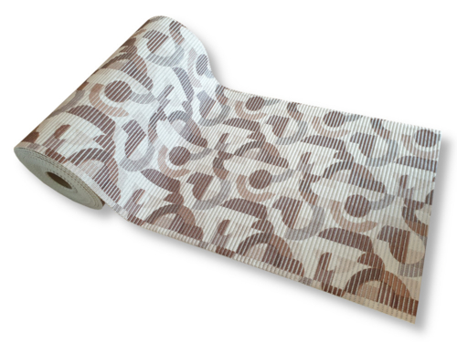 Aquamat fürdőszobai habszivacs <br/>Mintás - 65 cm széles