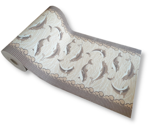 Aquamat fürdőszobai habszivacs <br/>Mintás - 65 cm széles