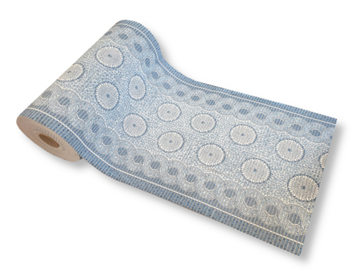 Aquamat fürdőszobai habszivacs <br/>Mintás - 65 cm széles
