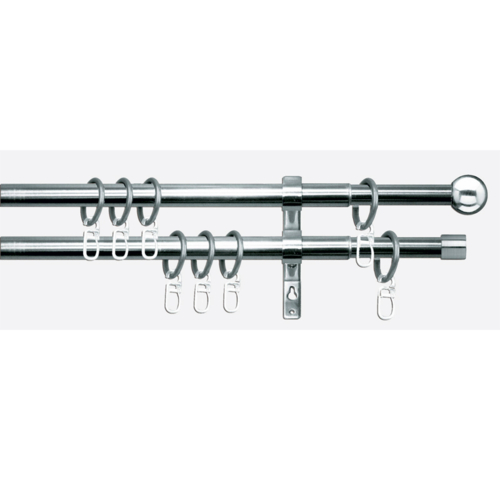 19/16mm KIHÚZHATÓ,GÖMB,2sor,nemesfém,120-230cm, Jetran