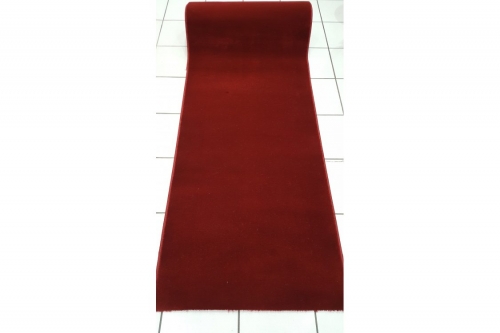 Egyszínű bordó futószőnyeg -Klasszikus <br/>100 cm széles