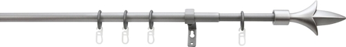16/13mm karnis szett Lilie 1-soros,nikkel-matt, 130-240cm