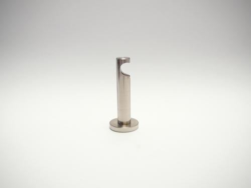 16mm EUROPA szimpla tartó, nemesfém, 1db/cs