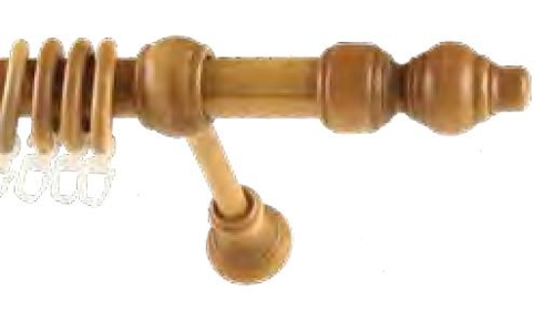 28mm FILIGRANO tartó 18 cm,világos-tölgy, 1db/cs